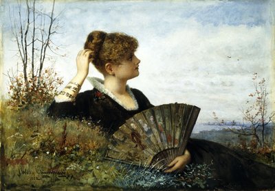 Il ventaglio da James Wells Champney