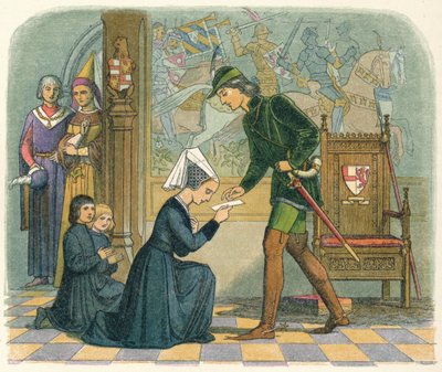 Edoardo IV e Lady Elizabeth Grey da James William Edmund Doyle
