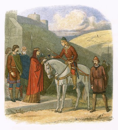 Edoardo assassinato a Corfe da James William Edmund Doyle