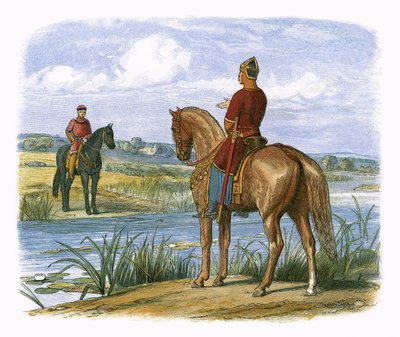 Enrico e Stefano conferiscono attraverso il Tamigi da James William Edmund Doyle