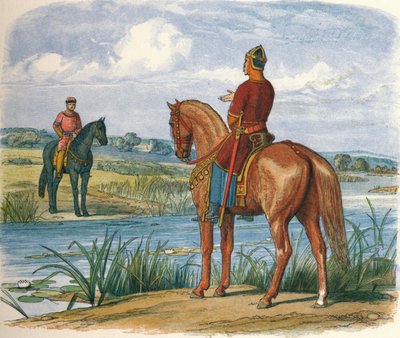 Enrico e Stefano conferiscono attraverso il Tamigi da James William Edmund Doyle
