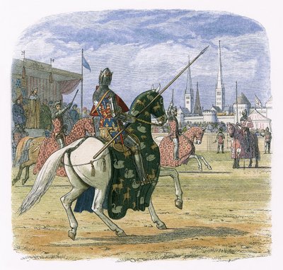 Re Riccardo II ferma il duello tra Hereford e Norfolk da James William Edmund Doyle