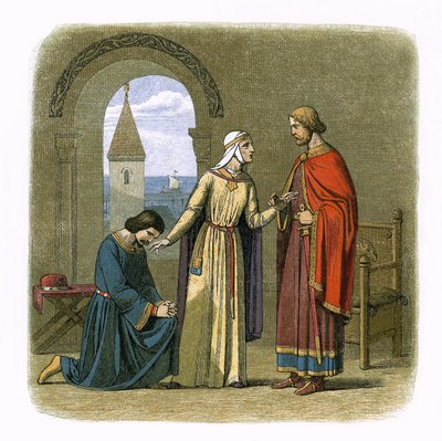Riccardo perdona suo fratello Giovanni da James William Edmund Doyle