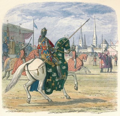 Riccardo ferma il duello tra Hereford e Norfolk, 1398 da James William Edmund Doyle
