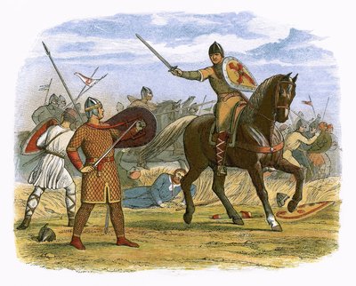 Roberto preso prigioniero dal chierico Baudri da James William Edmund Doyle