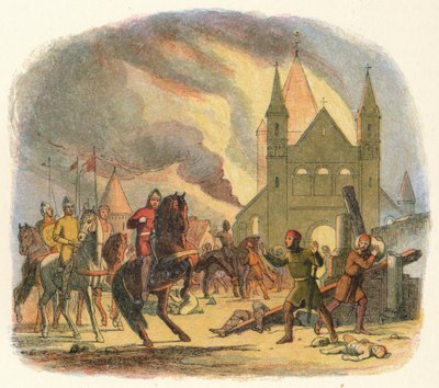 William riceve una ferita mortale a Mantes, 1087 da James William Edmund Doyle