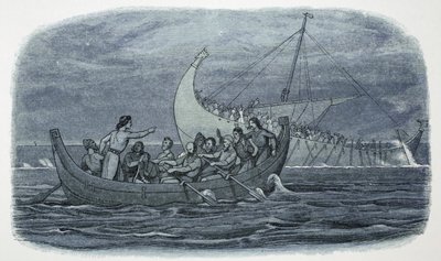 Naufragio della Nave Bianca, Francia, 1120 da James William Edmund Doyle