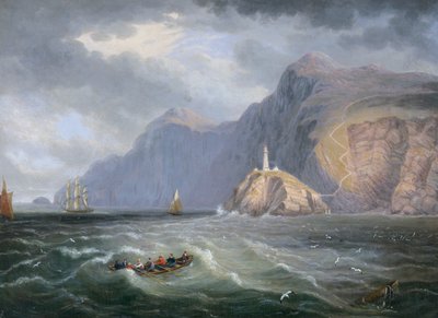 South Stack Rock Holyhead da James Wilson Carmichael