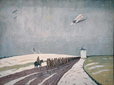 Canadesi nella neve da James Wilson Morrice