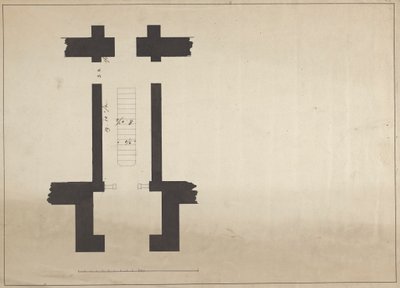 Cobham Hall, Kent: Piano Non Identificato per un Passaggio da James Wyatt