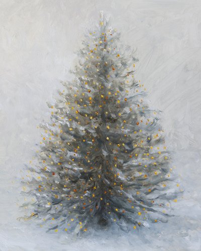Il bagliore natalizio innevato da James Zamora