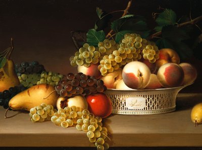 Frutta in un cesto cinese da James the Elder Peale