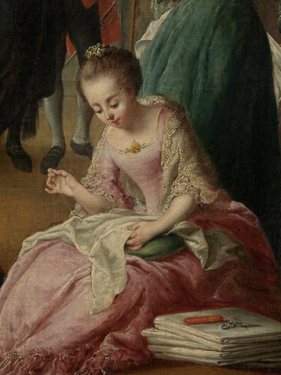 (dettaglio) Tè del pomeriggio da Jan Anton Garemyn