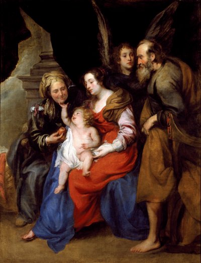 Ritratto della Sacra Famiglia con Sant