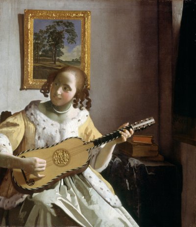 La Suonatrice di Chitarra da Jan Vermeer van Delft