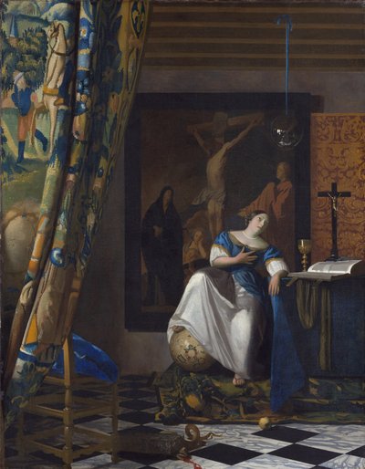 Allegoria della Fede da Johannes Vermeer