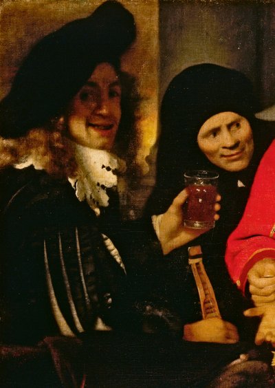 Musicista e mezzana (dettaglio) da Jan Vermeer van Delft