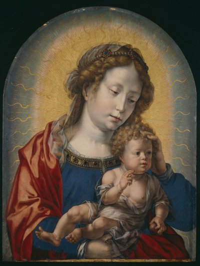 Vergine e Bambino, c.1520 da Jan (c.1472 c.1533) Gossaert