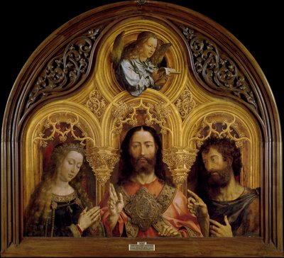 Cristo tra la Vergine Maria e San Giovanni Battista da Jan (c.1472 c.1533) Gossaert