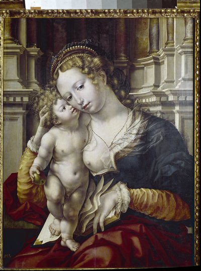 La Vergine e il Bambino da Jan (c.1472 c.1533) Gossaert