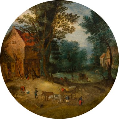 Paesaggio fiammingo (c.1588-1625) da Jan (follower of) Brueghel