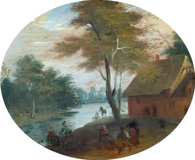 Scena fluviale da Jan (follower of) Brueghel