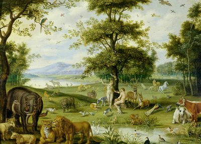 Adamo ed Eva nel Giardino dell
