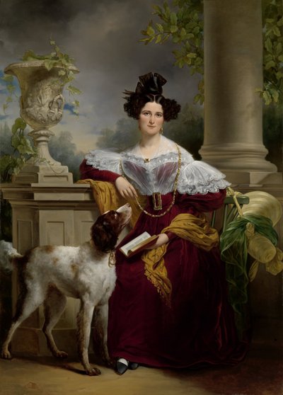 Ritratto di Alida Christina Assink da Jan Adam Janszoon Kruseman