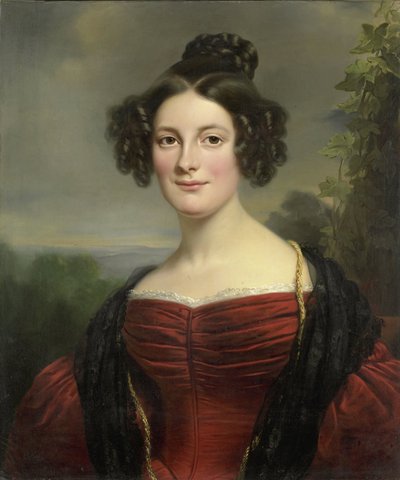 Catharina Annette Fraser (1815-92) da Jan Adam Kruseman