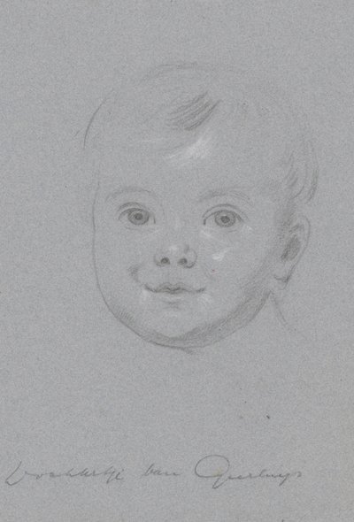 Ritratto della figlia di Geerlings da Jan Adam Kruseman