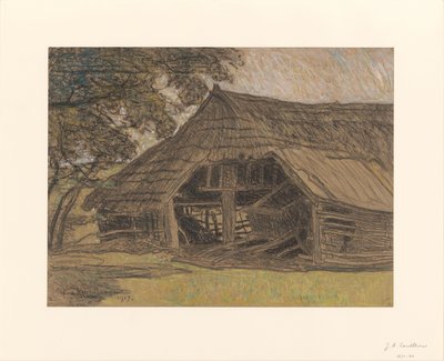 Capanna in rovina da Jan Adam Zandleven