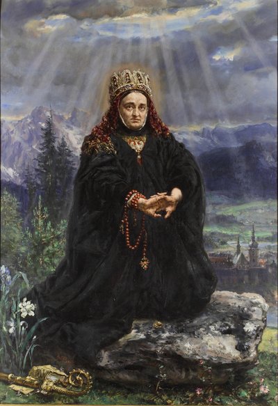 Santa Kinga di Polonia da Jan Alojzy Matejko