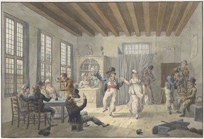 Compagnia allegra in una locanda da Jan Anthonie Langendijk Dzn