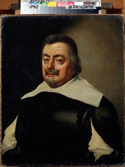 Ritratto di un uomo con corazza da Jan Anthonisz. van Ravesteyn