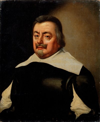 Ritratto di un uomo con corazza, 17° secolo da Jan Anthonisz van Ravesteyn