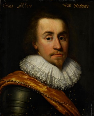 Ritratto di Alberto, Conte di Nassau-Dillenburg da Jan Antonisz van Ravesteyn (workshop of)