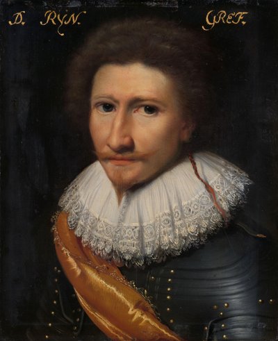 Ritratto di Johann Conrad von Salm, Waldgrave e Rhinegrave van Dhaun da Jan Antonisz van Ravesteyn (workshop of)