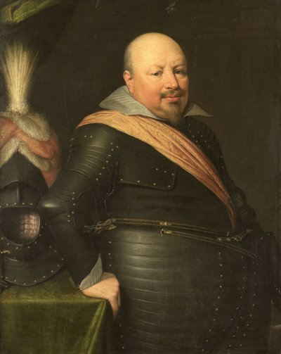 Ritratto di Nicolaas Schmelzing (1561-1629) da Jan Antonisz van Ravesteyn (workshop of)