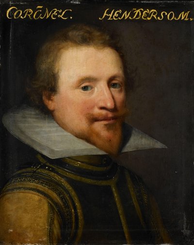 Ritratto di Sir Robert Henderson di Tunnegask, colonnello delle guardie scozzesi da Jan Antonisz van Ravesteyn (workshop of)