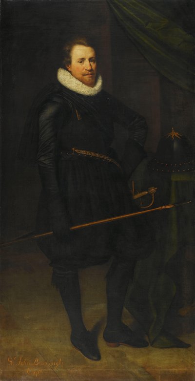 Ritratto di Sir John Burroughs (1587-1627) da Jan Antonisz van Ravesteyn
