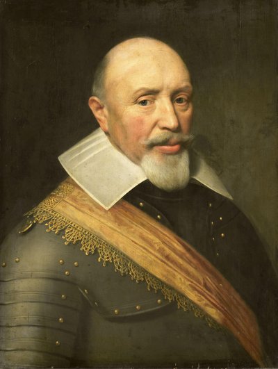 Ritratto di un ufficiale da Jan Antonisz van Ravesteyn