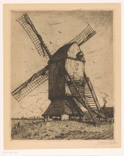 Mulino da Jan Antonius van Schooten (signed by artist)