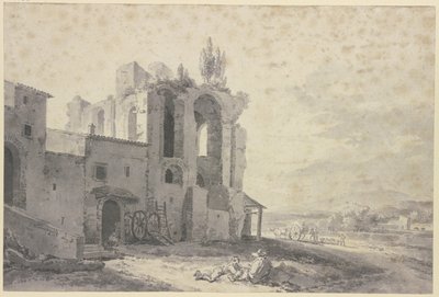 Rovine romane da Jan Asselijn