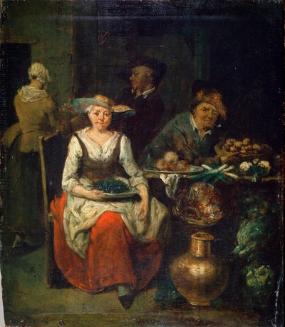Da un fruttivendolo da Jan Baptist Lambrechts