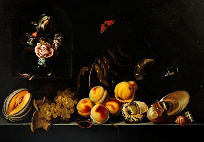 Natura morta con uva da Jan Baptist van Fornenburgh