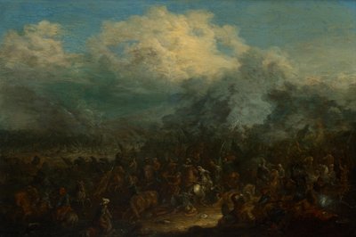 Battaglia equestre da Jan Baptist van der Meiren