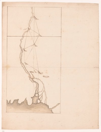 Triangolazione lungo un fiume da Jan Brandes