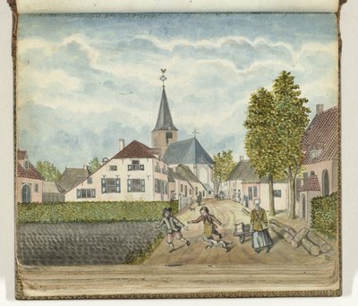 Il villaggio di Wehl in Cleefsland da Jan Brandes