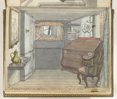 Capanna del chirurgo sulla nave VOC Stavenisse da Jan Brandes