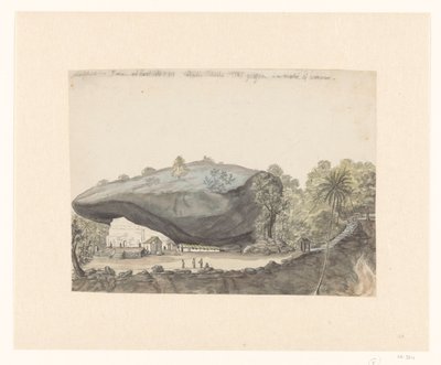 Santuario rupestre islamico di Kuragala a Ceylon da Jan Brandes